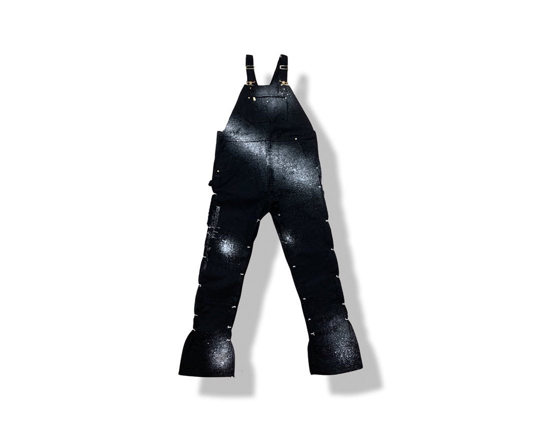 Onyx Black Mamba Double Knee Overalls