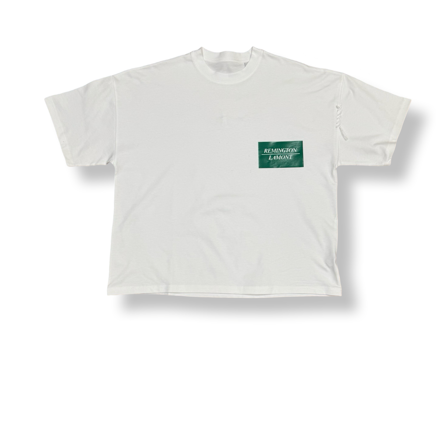 Short sleeve "REMI" logo box tee.