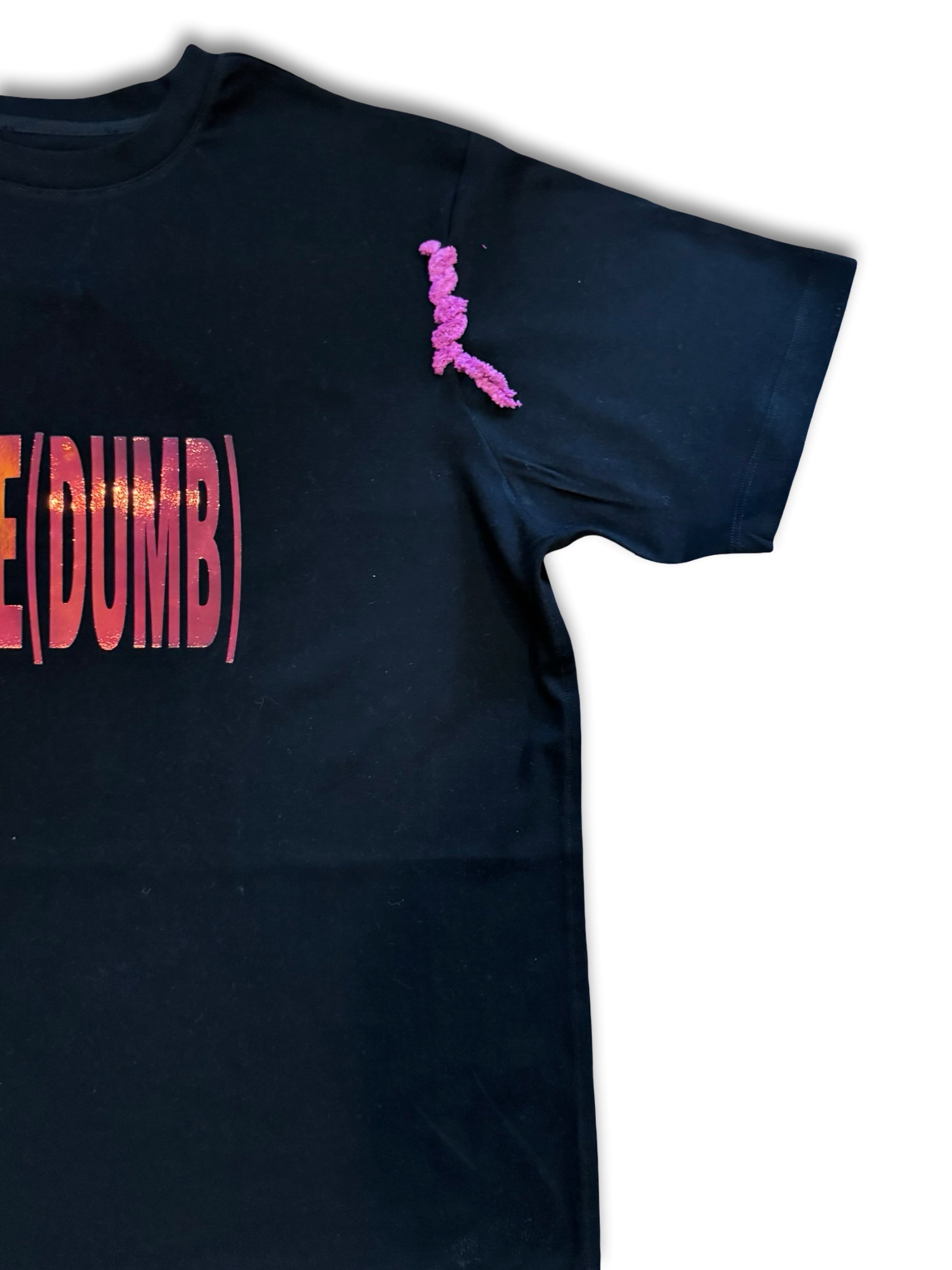 Liquid gold “FREE(DUMB)” s/s tee