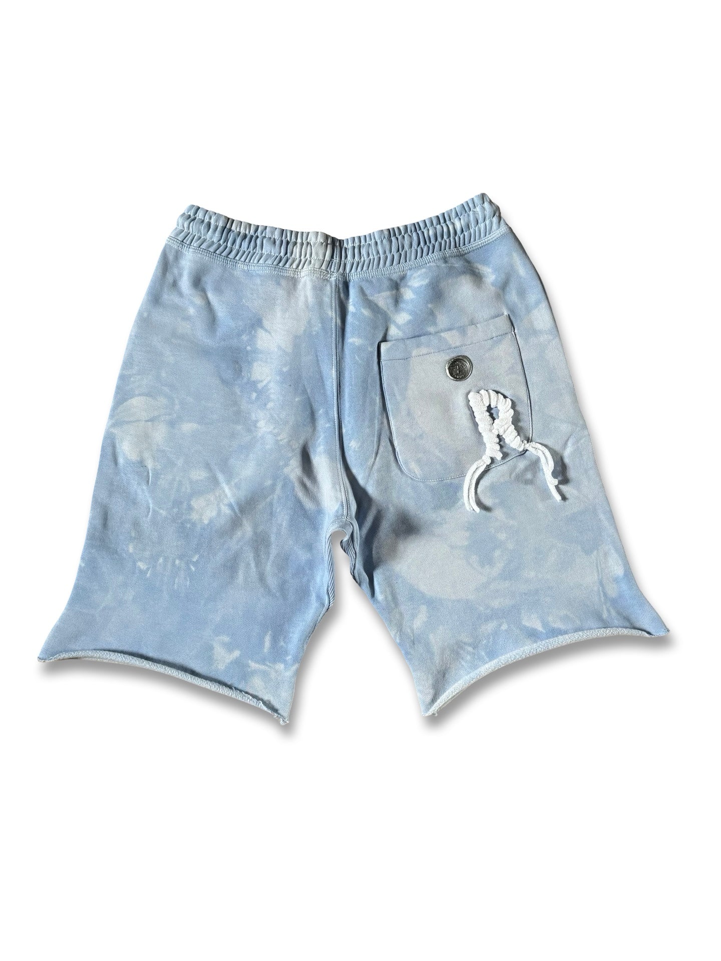 Summer blue hand dyed