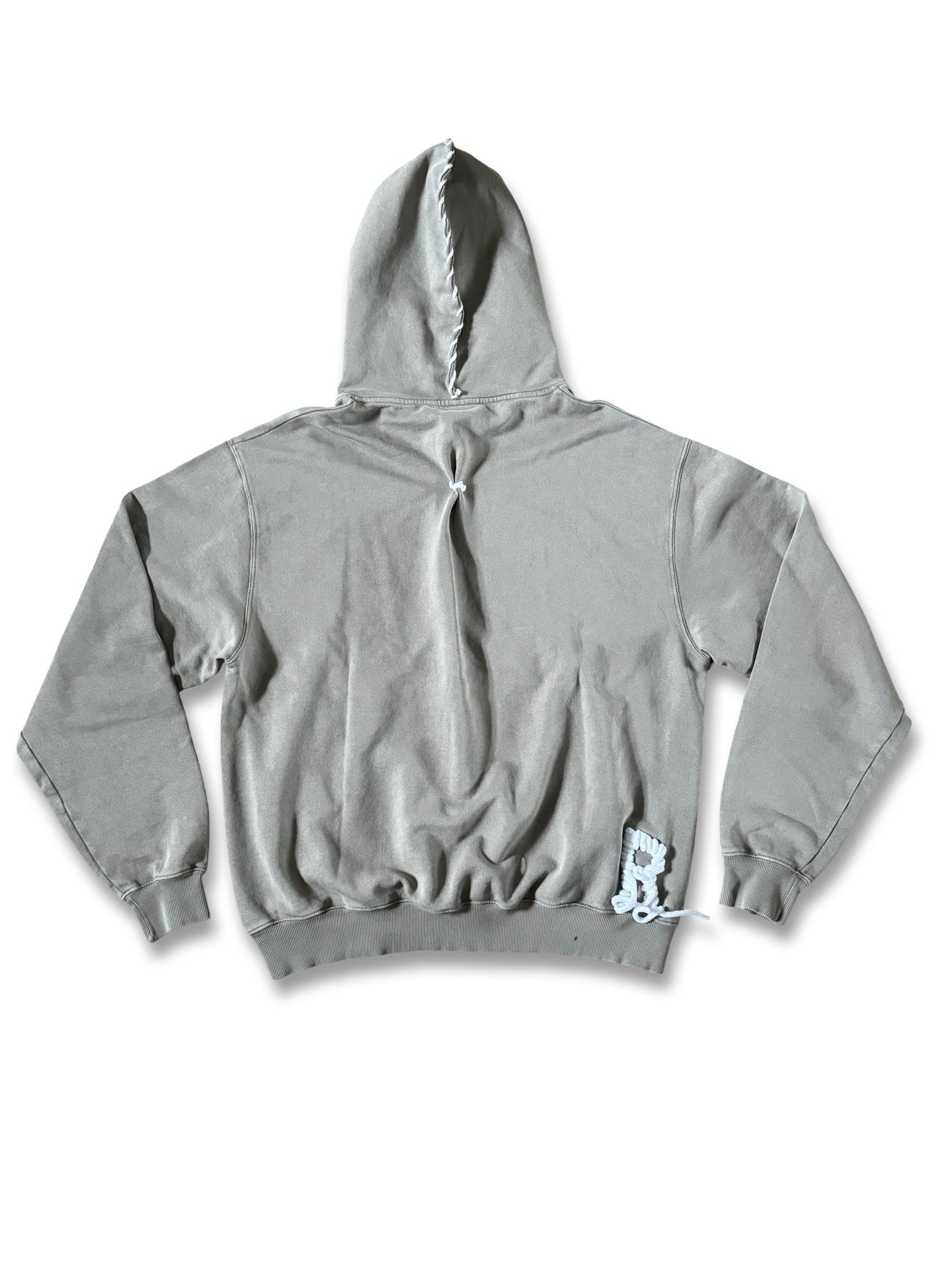 Sandy brown “R” stitched mamba pullover hoodie