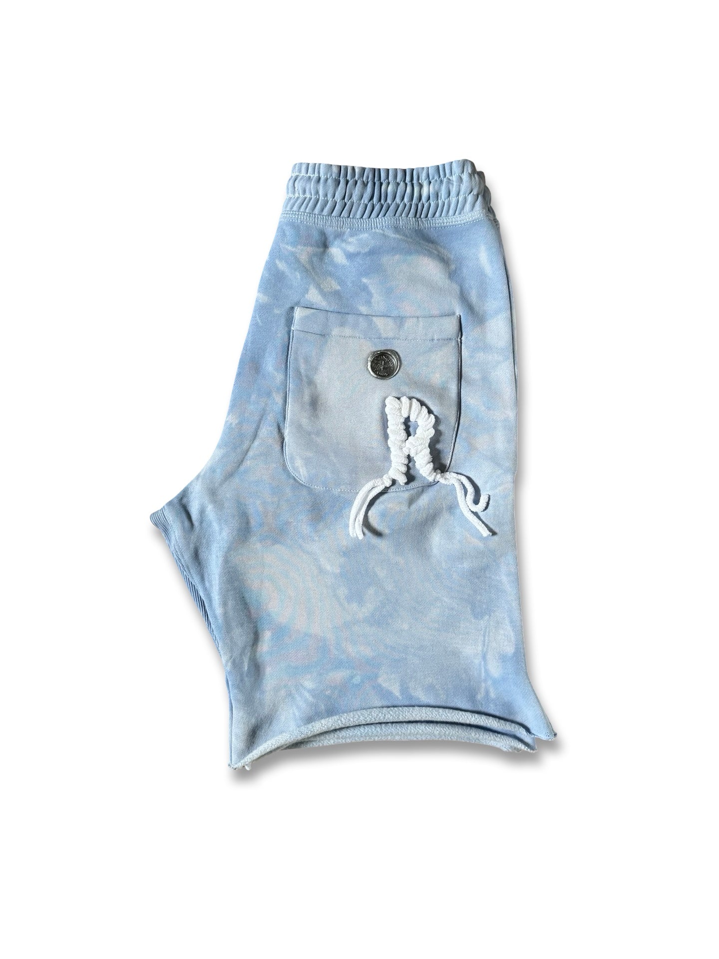 Summer blue hand dyed
