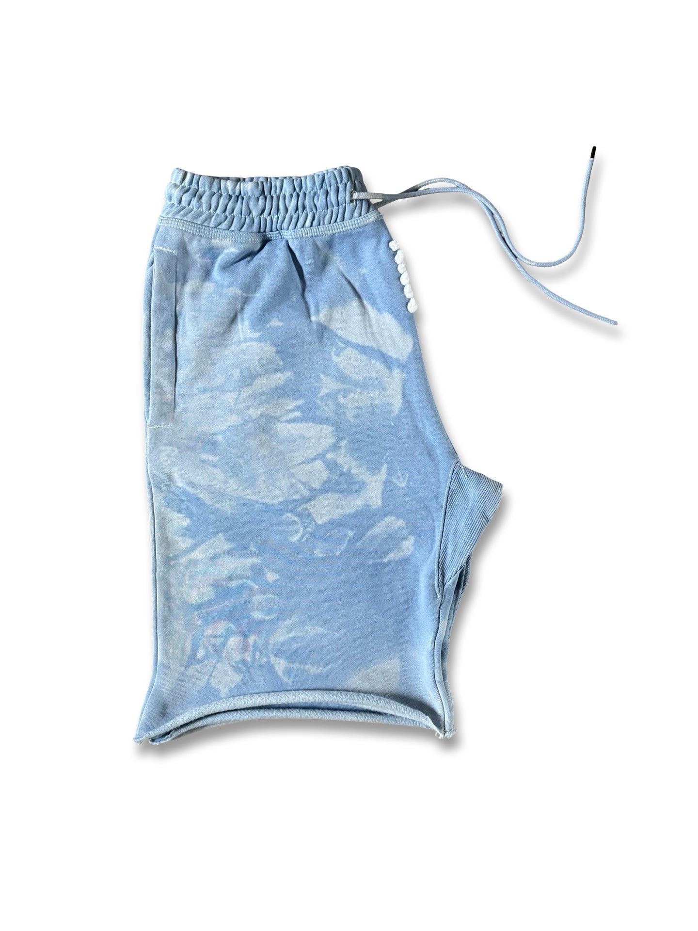 Summer blue hand dyed