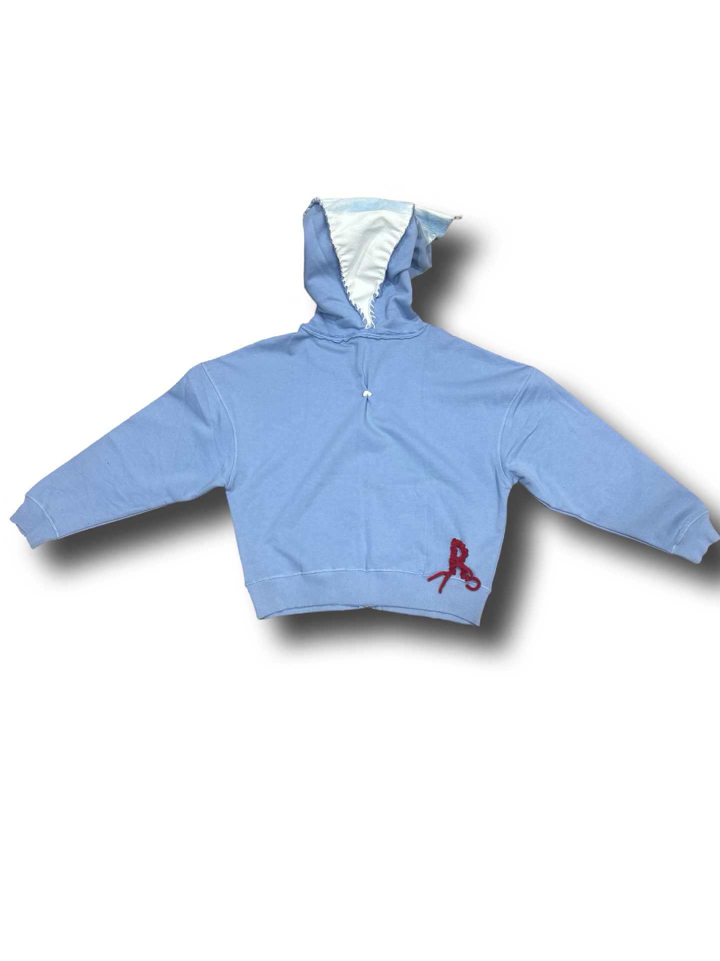 Oversized "REMI" zippered flare  hoodie