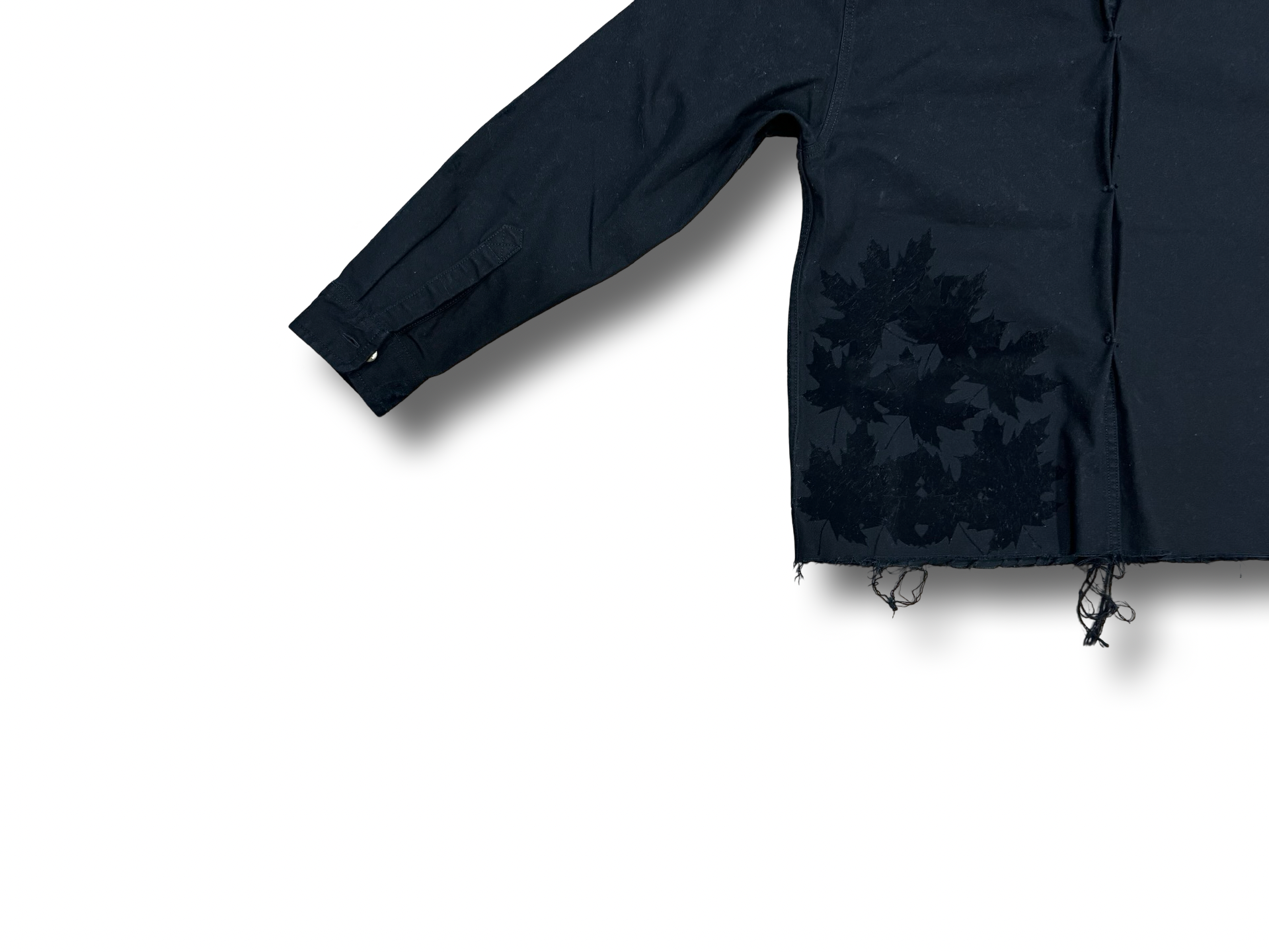 Onyx Distressed Remi Season Overshirt