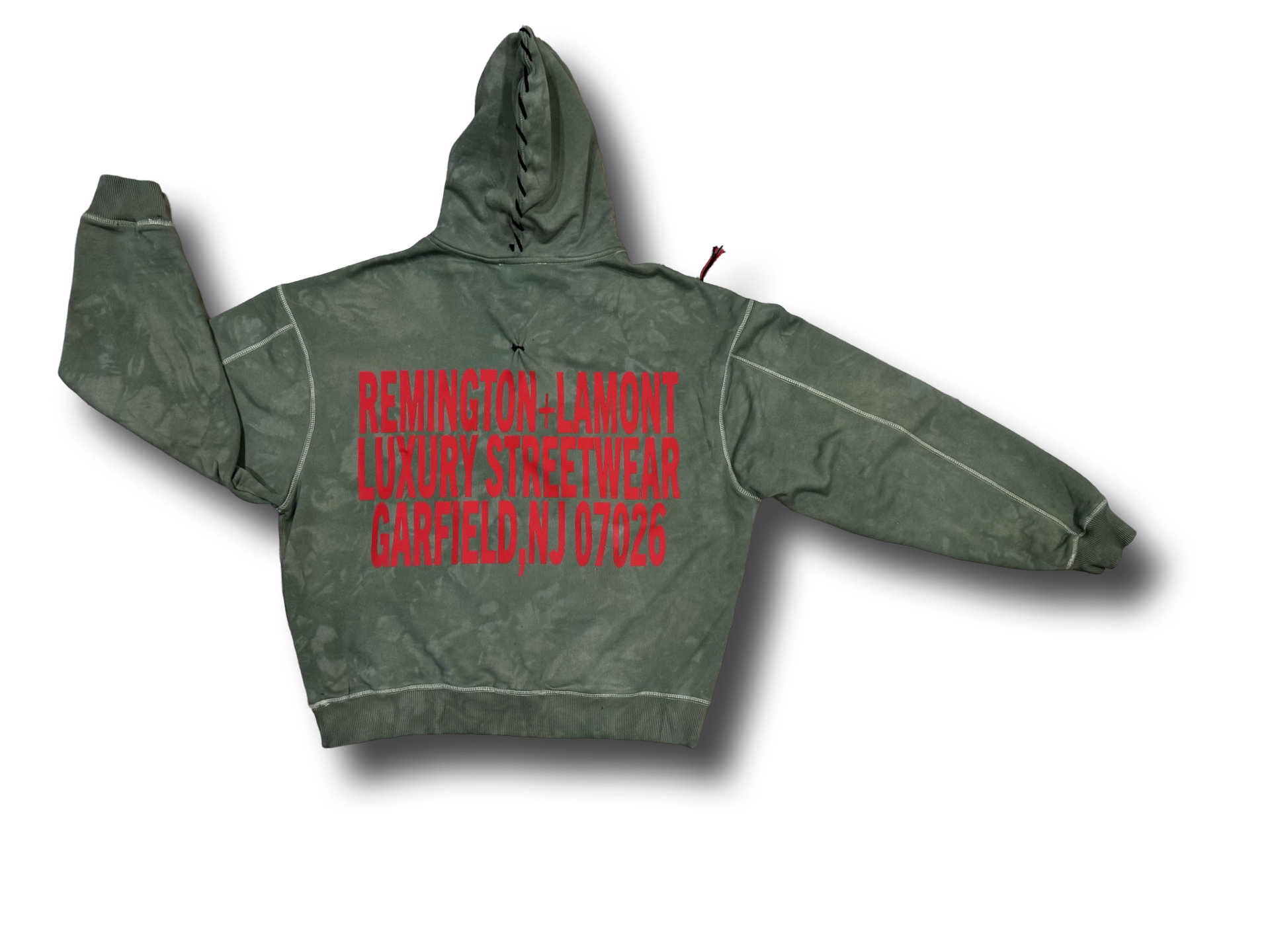 Army Olive Classic Landscape Hoodie